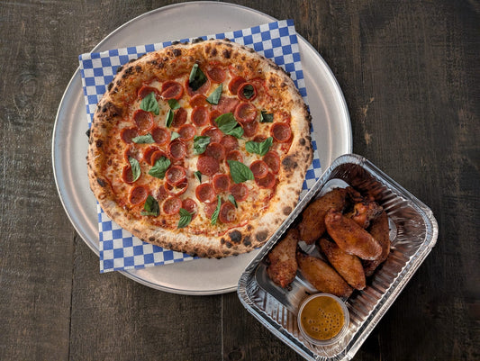 Pizza, Wing and Rib Deal